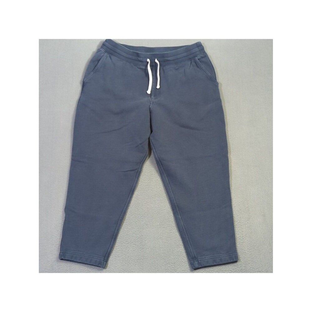 Duluth Pants Mens Lx30 Fits Lx25 Blue Souped Up Sweats Tapered Sweatpants